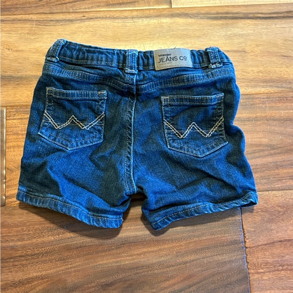 Kids Blue Denim wrangler Shorts 6-9‎ months - Picture 1 of 3